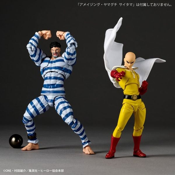 Revoltech Amazing Yamaguchi Puri-Puri Prisoner - One-Punch Man | Kaiyodo figure