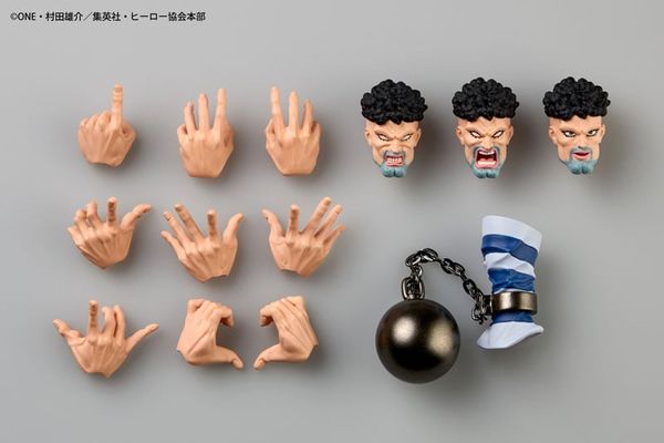 Revoltech Amazing Yamaguchi Puri-Puri Prisoner - One-Punch Man | Kaiyodo figure