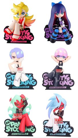 Monitor Top Figure Kneesocks Daemon New Panty & Stocking with Garterbelt | Bandai Spirits Figure
