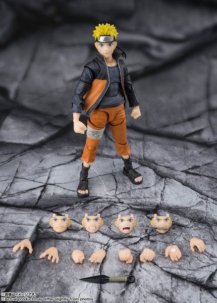 S.H.Figuarts Naruto Uzumaki Amata no Omoi wo Mune ni Tsunageta Chikara - NARUTO Shippuden | BANDAI SPIRITS figure