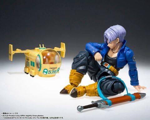 Changearts HoiPoi Capsule No.576 Bulma's Airplane - Dragon Ball Z | Bandai Spirits Figure
