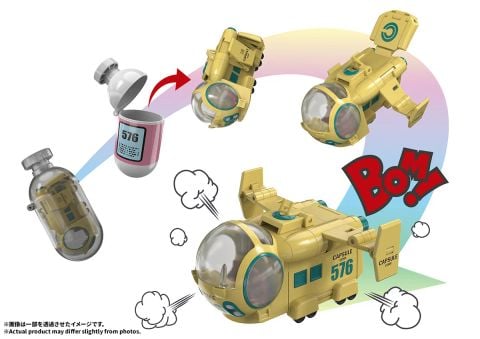 Changearts HoiPoi Capsule No.576 Bulma's Airplane - Dragon Ball Z | Bandai Spirits Figure