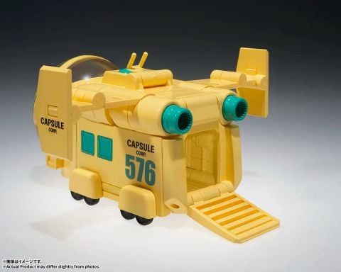 Changearts HoiPoi Capsule No.576 Bulma's Airplane - Dragon Ball Z | Bandai Spirits Figure