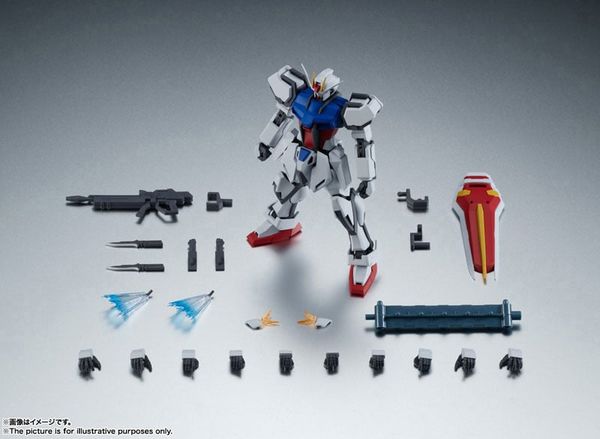 Robot Spirits SIDE MS GAT-X105 Strike Gundam ver. A.N.I.M.E. - Mobile Suit Gundam SEED | Bandai Spirits Figure