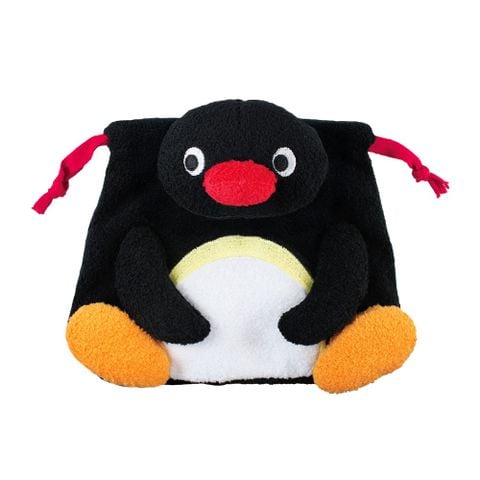 Pingu Plush Drawstring Bag Pingu - Pingu | T's Factory Goods