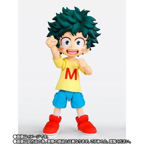 S.H.Figuarts Izuku Midoriya & Katsuki Bakugo Childhood Set - My Hero Academia | BANDAI SPIRITS Figure
