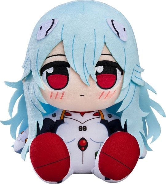 Kuripan Plush Rei Ayanami Long Hair White Plugsuit Ver - Rebuild of Evangelion | Good Smile Company Plushie