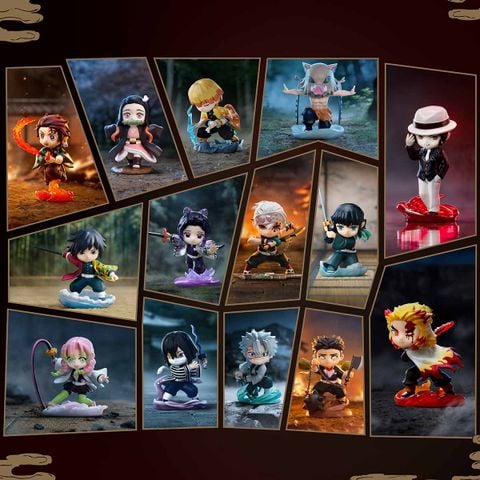 Blind Box Battle Series Figures - Demon Slayer Kimetsu no Yaiba | POP MART Figure