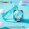 Móc Khóa Hatsune Miku Squinting Eyes Series 3D Soft Rubber Pendant | Moeyu Goods