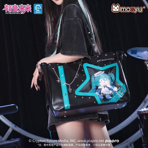 Túi Xách Hatsune Miku Rock Music | MOEYU Shoulder Ita Bag