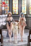 Lily Nun and Emily Nurse illustration by Chowbie 1/6 - Original Illustration | ASCENDIA Figure