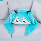 Hatsune Miku Multi Functional Hooded Air Conditioning Blanket - Vocaloid | Moeyu Goods