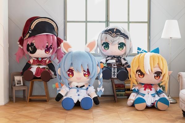 Nhồi bông Dokyuto Usada Pekora - Hololive Production | Taito Plushie