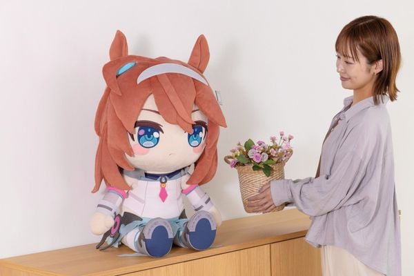Nhồi Bông DOQUTE Petit Mihono Bourbon Big Plushie - Uma Musume Pretty Derby | Taito Plushie