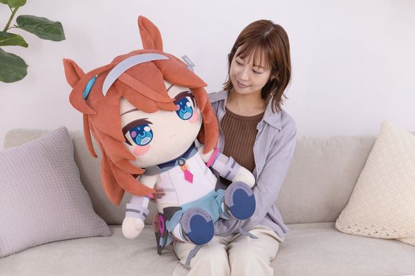 Nhồi Bông DOQUTE Petit Mihono Bourbon Big Plushie - Uma Musume Pretty Derby | Taito Plushie