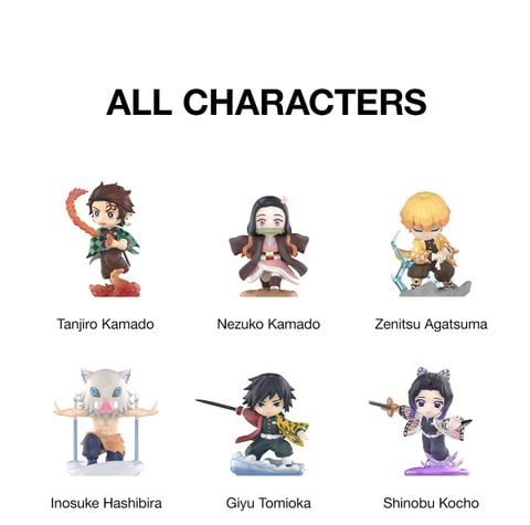 Blind Box Battle Series Figures - Demon Slayer Kimetsu no Yaiba | POP MART Figure