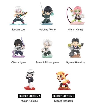 Blind Box Battle Series Figures - Demon Slayer Kimetsu no Yaiba | POP MART Figure