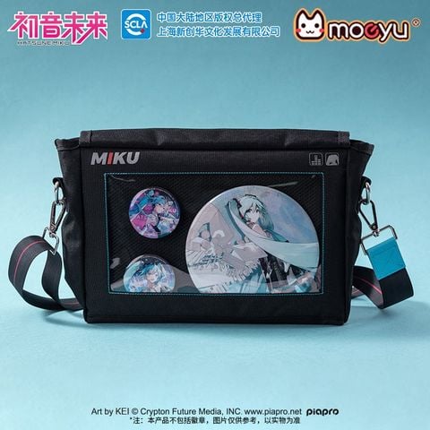 Túi Đeo Chéo Hatsune Miku Commuter Ita Bag - Vocaloid | MOEYU Crossbody Bag Unisex