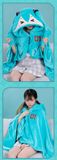 Hatsune Miku Multi Functional Hooded Air Conditioning Blanket - Vocaloid | Moeyu Goods