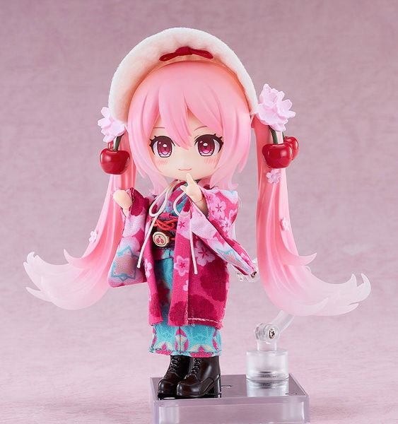 Nendoroid Doll Sakura Miku 2025 Hirohako Hakodate Ver - VOCALOID Series | Good Smile Company Figure