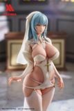 Lily Nun and Emily Nurse illustration by Chowbie 1/6 - Original Illustration | ASCENDIA Figure