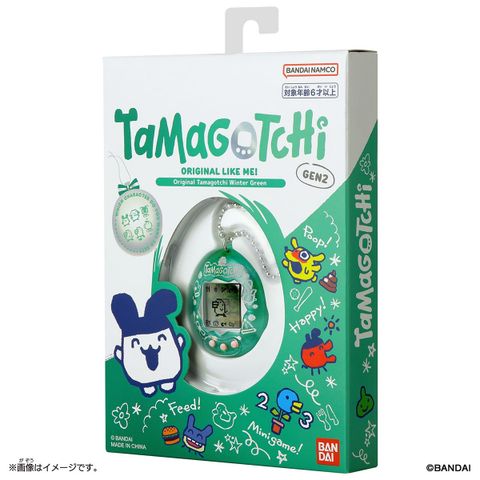 Mimitchi Winter Green - Tamagotchi | Bandai Goods