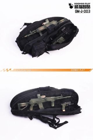 Gun Case GM J 003C Black 1/12 | GoomooPlay Goods