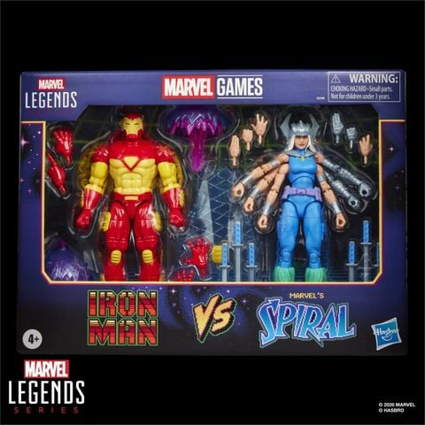 Iron Man and Spiral - Marvel Comics | Hasbro Figure
