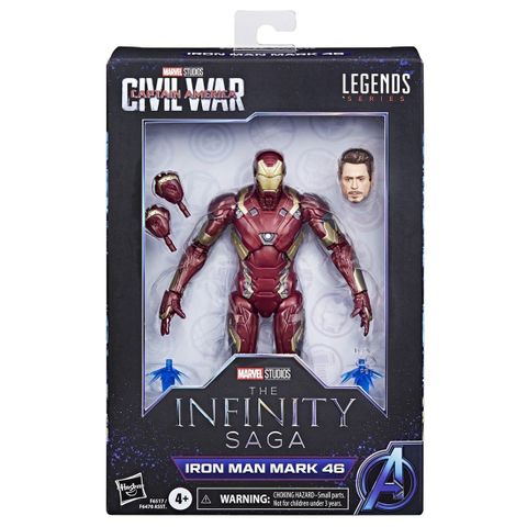 Iron Man Mark 46 Captain America Civil War - Marvel Comics | Hasbro Figure