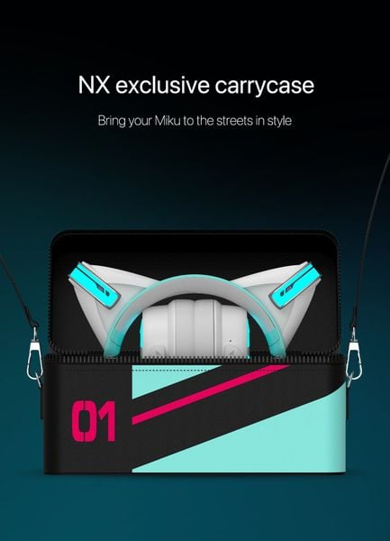 Tai Nghe Hatsune Miku NX Cat Ear Bluetooth Wireless Headphones - Piapro Characters | YOWU Goods