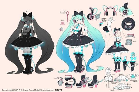 Nendoroid 673 Hatsune Miku Magical Mirai 2016 Ver. - "VOCALOID" Series | Good Smile Company Figure