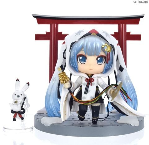 Nendoroid 850 Snow Miku Crane Priestess Ver | Good Smile Company Figure
