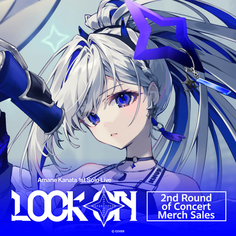 [Secondary sales] Amane Kanata 1st Solo Live LOCK ON Concert Merch - hololive production | Goods