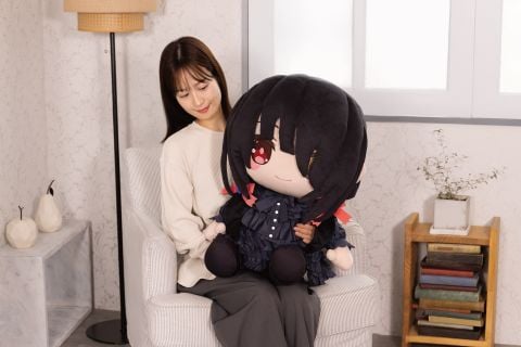 Nhồi Bông Kurumi Tokisaki Casual Clothes Ver. Extra Large Plushie - Date A Live V Dokyutto Petit I Taito Plushie