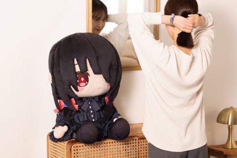 Nhồi Bông Kurumi Tokisaki Casual Clothes Ver. Extra Large Plushie - Date A Live V Dokyutto Petit I Taito Plushie