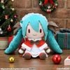 Nhồi Bông Fuwa Puchi Nuigurumi Christmas 2025 M Hatsune Miku - Piapro Characters | Sega Fave Plushie