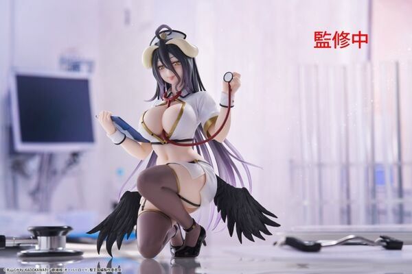 Albedo Nurse Ver. - Overlord Desktop Cute | Taito Figure