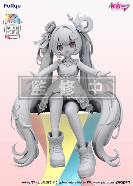 Hatsune Miku 10th Anniversary - Vocaloid Noodle Stopper Figure | FuRyu Figure