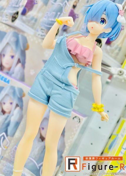 Rem Original Salopette Mizugi Ver. Renewal ReZero Kara Hajimeru Isekai Seikatsu Precious | Taito Figure