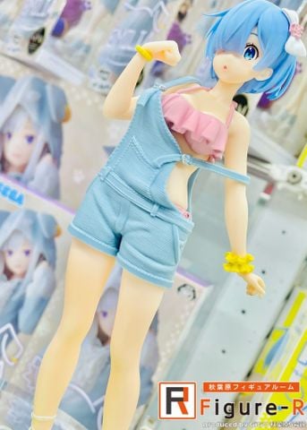 Rem Original Salopette Mizugi Ver. Renewal ReZero Kara Hajimeru Isekai Seikatsu Precious | Taito Figure