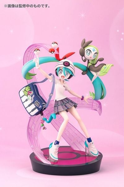 Hatsune Miku Meloetta Esper  - Pocket Monsters Vocaloid 18 Harmony Stage | Kotobukiya Figure