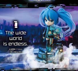 A NEO STORY OF MY WORLD Hatsune Miku Boxed Set of 4 Figures - Vocaloid | Re-Ment Figure