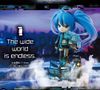 A NEO STORY OF MY WORLD Hatsune Miku Boxed Set of 4 Figures - Vocaloid | Re-Ment Figure