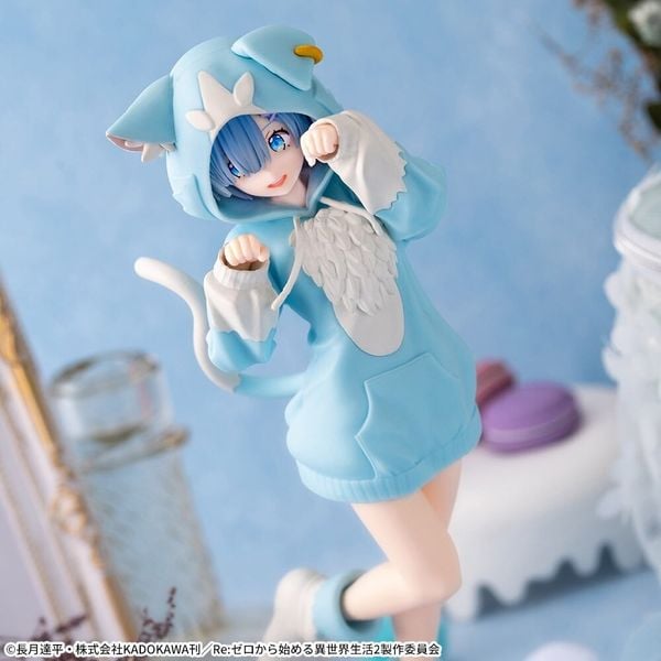 Rem Mofumofu Puck ReZero Kara Hajimeru Isekai Seikatsu Luminasta | SEGA Figure