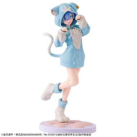 Rem Mofumofu Puck ReZero Kara Hajimeru Isekai Seikatsu Luminasta | SEGA Figure