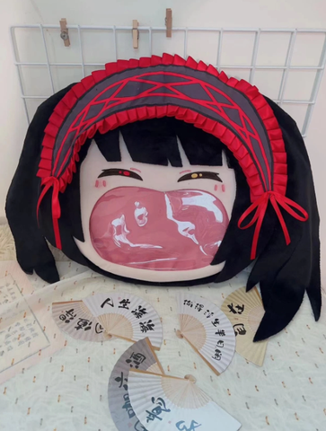 Túi đeo Tokisaki Kurumi Anime Cute Crossbody Backpack Plush Bag Itabag Gift - Date A Live | Goods