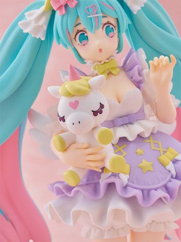 TENITOL Hatsune Miku Yumekawa Princess Lavender Ver - Piapro Characters | FuRyu Figure