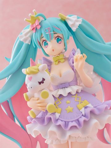 TENITOL Hatsune Miku Yumekawa Princess Lavender Ver - Piapro Characters | FuRyu Figure