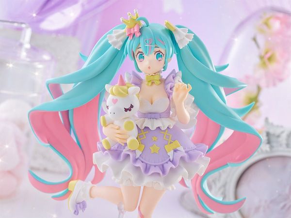 Tenitol Hatsune Miku Yumekawa Princess Lavender Ver - Piapro Characters | FuRyu Figure