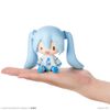 Hatsune Miku Snow Miku - Piapro Characters Fuwa Puchi S Fire | Sega Fave Figure